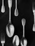 Cutlery fabric in silver black color - pattern number WP20248 - by Mind the Gap in the Designer Collection II collection