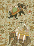Hindustan fabric in brown green red taupe color - pattern number WP20255 - by Mind the Gap in the Designer Collection II collection