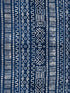 Bogolanfini wallpaper in blue white color - pattern number WP20267 - by Mind the Gap in the Designer Collection II collection