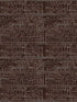 Bushoong Kuba fabric in brown white color - pattern number WP20411 - by Mind the Gap in the Compendium collection