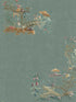 Chinoserie fabric in blue color - pattern number WP20437 - by Mind the Gap in the Compendium collection