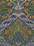 Floral Ornament wallpaper in blue green orange color - pattern number WP20453 - by Mind the Gap in the Compendium collection