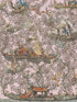Journey To Eden fabric in pink grey brown green color - pattern number WP20457 - by Mind the Gap in the Compendium collection