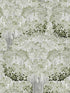 Savage Leaves fabric in neutral grey green white color - pattern number WP20467 - by Mind the Gap in the Compendium collection