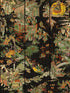 The Oriental Tale wallpaper in anthracite green red orange color - pattern number WP20470 - by Mind the Gap in the Compendium collection