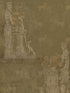 Sculptural wallpaper in moss color - pattern number WP20475 - by Mind the Gap in the Compendium collection