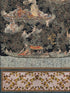 Journey To Eden fabric in dark anthracite grey brown green color - pattern number WP20482 - by Mind the Gap in the Compendium collection