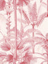 Palmera Cubana fabric in pink color - pattern number WP20497 - by Mind the Gap in the Compendium collection