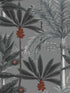 Madagascar wallpaper in grey color - pattern number WP20519 - by Mind the Gap in the Compendium collection