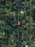 Wildlife Of Papua wallpaper in dark green black red yellow color - pattern number WP20527 - by Mind the Gap in the Compendium collection