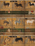 Horse Stable wallpaper in brown taupe red grey color - pattern number WP20650 - by Mind the Gap in the Compendium Volume 2 collection