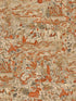 Spiritural Journey wallpaper in orange taupe brown color - pattern number WP20652 - by Mind the Gap in the Compendium Volume 2 collection