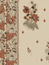 Korond Floral wallpaper in leather taupe color - pattern number WP30025 - by Mind the Gap in the Transylvanian Roots collection