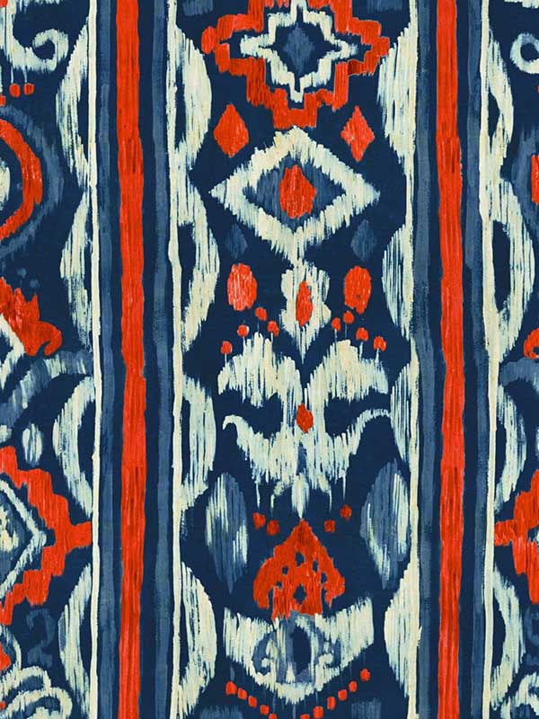 Mediterraneo fabric in indigo color - pattern number WP20566 - by Mind the Gap in the Sundance Villa collection