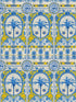 The Villa fabric in yellow color - pattern number WP20575 - by Mind the Gap in the Sundance Villa collection