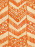 Turkish Ikat wallpaper in tangerine color - pattern number WP30058 - by Mind the Gap in the Sundance Villa collection