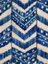 Turkish Ikat wallpaper in indigo color - pattern number WP30059 - by Mind the Gap in the Sundance Villa collection