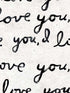 I Love You I Love You wallpaper in white black color - pattern number WP20272 - by Mind the Gap in the Sugarboo collection