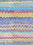 Zig Zag fabric in blue yellow pink black color - pattern number WP20279 - by Mind the Gap in the Sugarboo collection