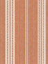 Berber Stripes fabric in rouge taupe orange color - pattern number WP20756 - by Mind the Gap in the Tales of Maghreb collection
