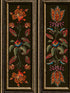 Tyrolean Panel fabric in black color - pattern number WP20700 - by Mind the Gap in the Tyrol collection