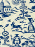 Brixen wallpaper in blue color - pattern number WP30139 - by Mind the Gap in the Tyrol collection