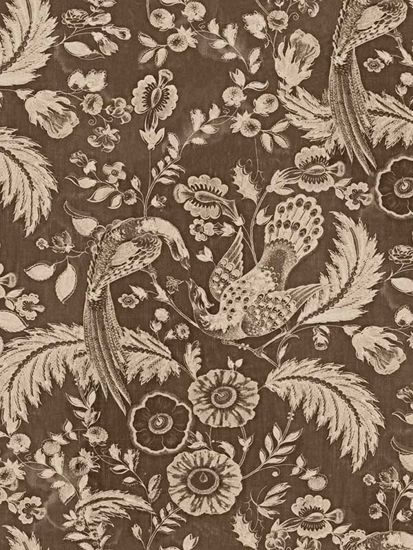Tyrol Garten wallpaper in cocoa color - pattern number WP30141 - by Mind the Gap in the Tyrol collection