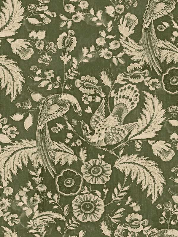 Tyrol Garten wallpaper in juniper color - pattern number WP30142 - by Mind the Gap in the Tyrol collection