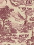 Toile Du Tyrol wallpaper in burgundy color - pattern number WP30147 - by Mind the Gap in the Tyrol collection