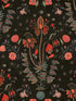Gypsy fabric in anthracite red blue black color - pattern number WP20310 - by Mind the Gap in the Wallpaper Collectables collection