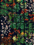 Japanese Garden By Night wallpaper in green red blue color - pattern number WP20341 - by Mind the Gap in the Wallpaper Collectables collection