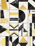 Soho wallpaper in brass color - pattern number WP20352 - by Mind the Gap in the Wallpaper Collectables collection