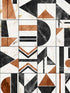 Soho wallpaper in copper color - pattern number WP20353 - by Mind the Gap in the Wallpaper Collectables collection