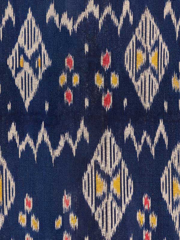 Adras wallpaper in blue red yellow color - pattern number WP20397 - by Mind the Gap in the Wallpaper Collectables collection