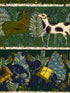 Carnaval wallpaper in green color - pattern number WP20611 - by Mind the Gap in the Woodstock collection
