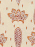 Bethel Batik fabric in taupe red orange color - pattern number WP30078 - by Mind the Gap in the Woodstock collection