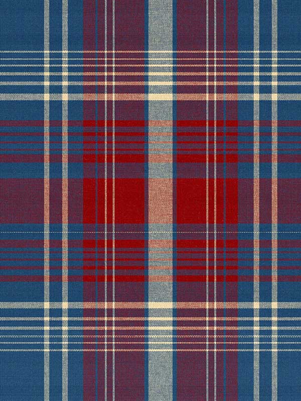 Monterey wallpaper in sapphire color - pattern number WP30089 - by Mind the Gap in the Woodstock collection