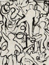 On The Stage fabric in monochrome color - pattern number WP30092 - by Mind the Gap in the Woodstock collection
