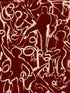 On The Stage fabric in rhubarb color - pattern number WP30093 - by Mind the Gap in the Woodstock collection