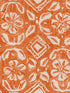 Chimney Cake fabric in clementine color - pattern number WP20798 - by Mind the Gap in the Minnie Kemp X collection
