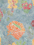 Shepherds Delight fabric in blue orange pink gray green color - pattern number WP20811 - by Mind the Gap in the Minnie Kemp X collection