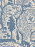The Enchanted Woodland fabric in dusk color - pattern number WP20813 - by Mind the Gap in the Minnie Kemp X collection