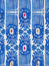 Ikat fabric in carnival color - pattern number WP20817 - by Mind the Gap in the Minnie Kemp X collection