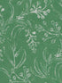 Wallflower fabric in moss color - pattern number WP20821 - by Mind the Gap in the Minnie Kemp X collection