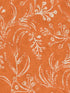Wallflower wallpaper in clementine color - pattern number WP20822 - by Mind the Gap in the Minnie Kemp X collection