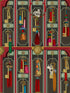 Grand Suite Keys fabric in anthracite color - pattern number WP20774 - by Mind the Gap in the Orient Express collection