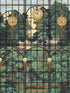 The Station View wallpaper in green blue gold red brown color - pattern number WP20783 - by Mind the Gap in the Orient Express collection