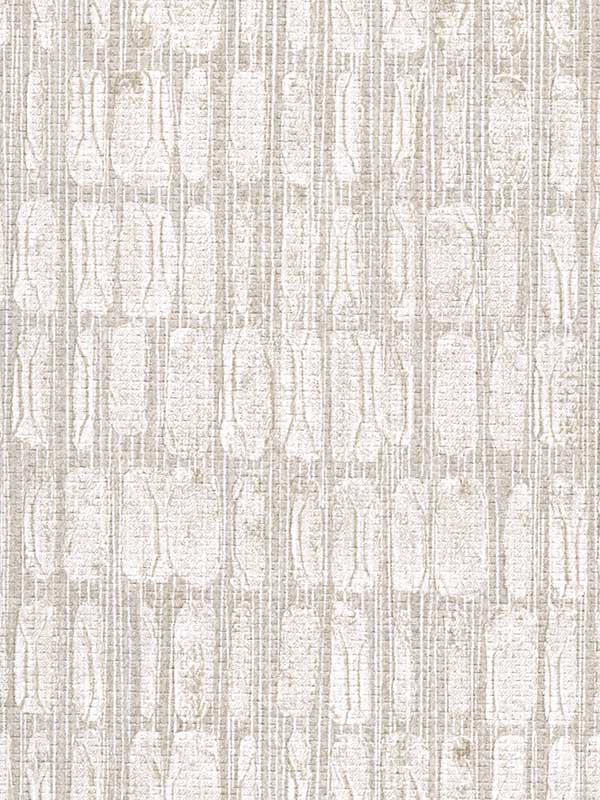 Stitched Sashiko wallpaper in pampas grass color - pattern number SK2106 - by Koroseal in the Prosper Collection collection