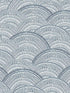 Encircle Geometric fabric in indigo color - pattern number 4146-27200 - by A Street Prints in the Harmony collection