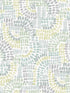 Wanderer Mosiac fabric in aquamarine color - pattern number 4146-27214 - by A Street Prints in the Harmony collection